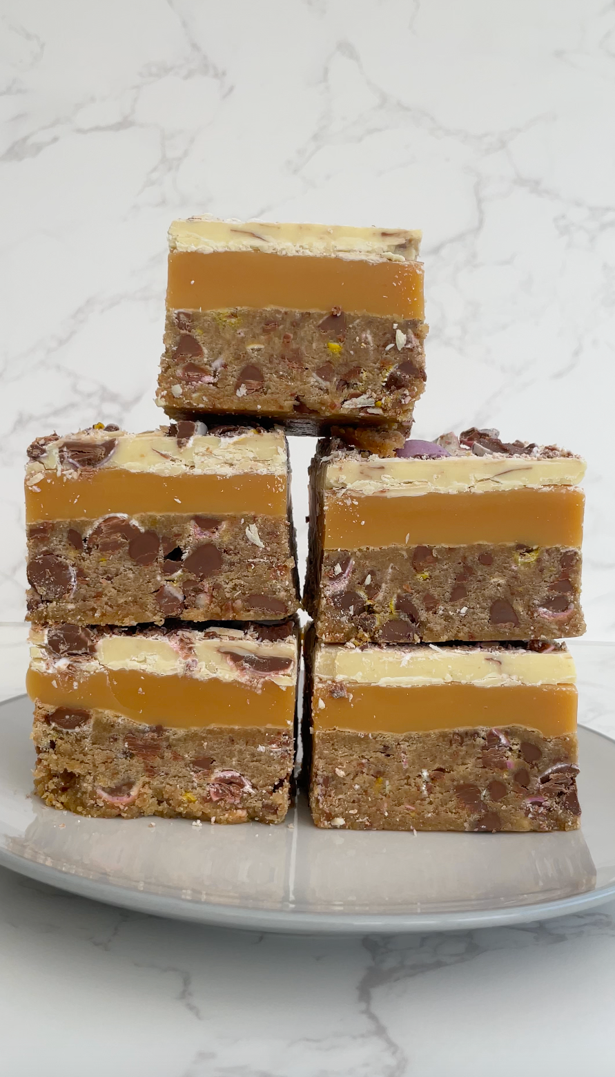 Mini Egg Millionaire Cookie Bars Recipe