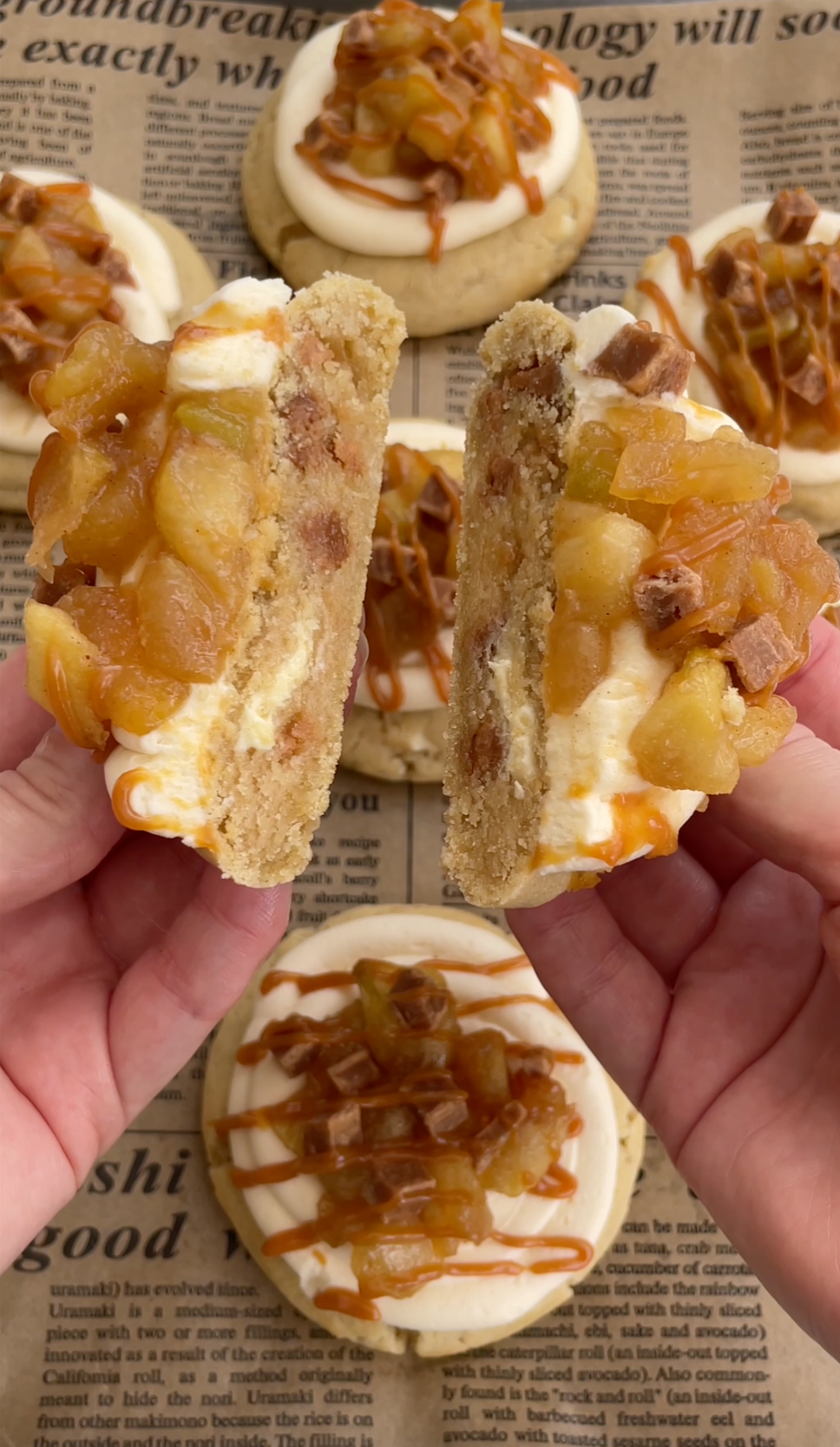 Toffee Apple NYC Cookies Recipes