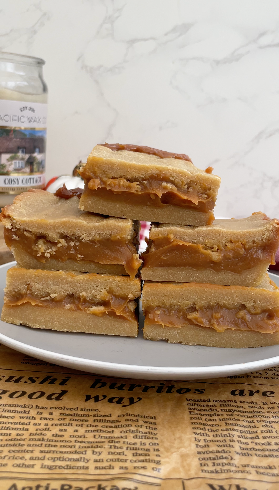 Salted Caramel Cookie Bars Recipe