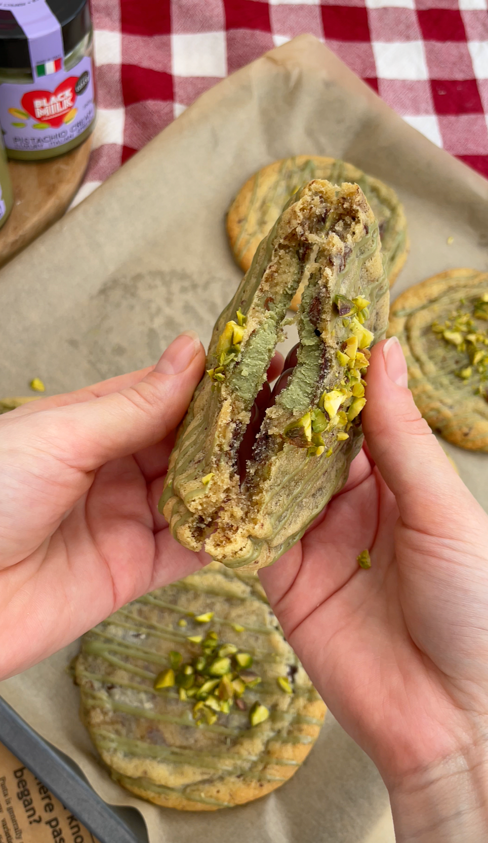 Soft & Chewy Pistachio Cookies Recipe