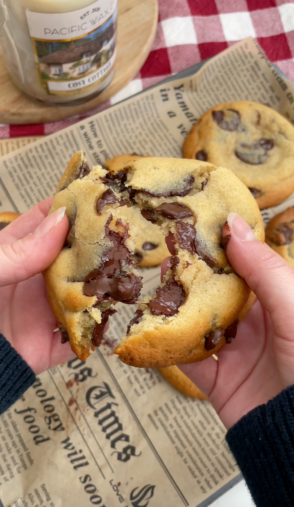 Soft & Chewy Banana Bread Cookies Recipe