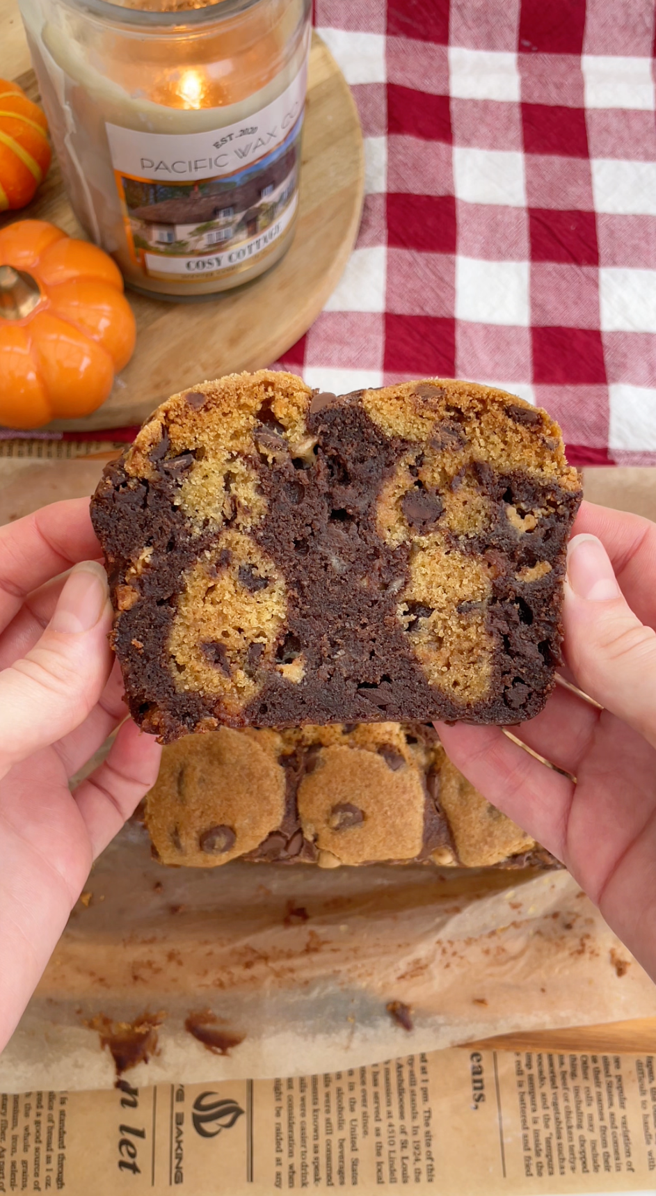 Chocolate Cookie Dough Banana Bread Recipe