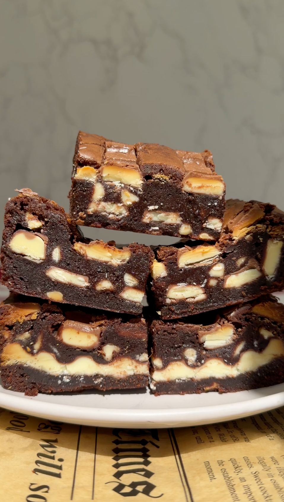 Kinder Brownies Recipe