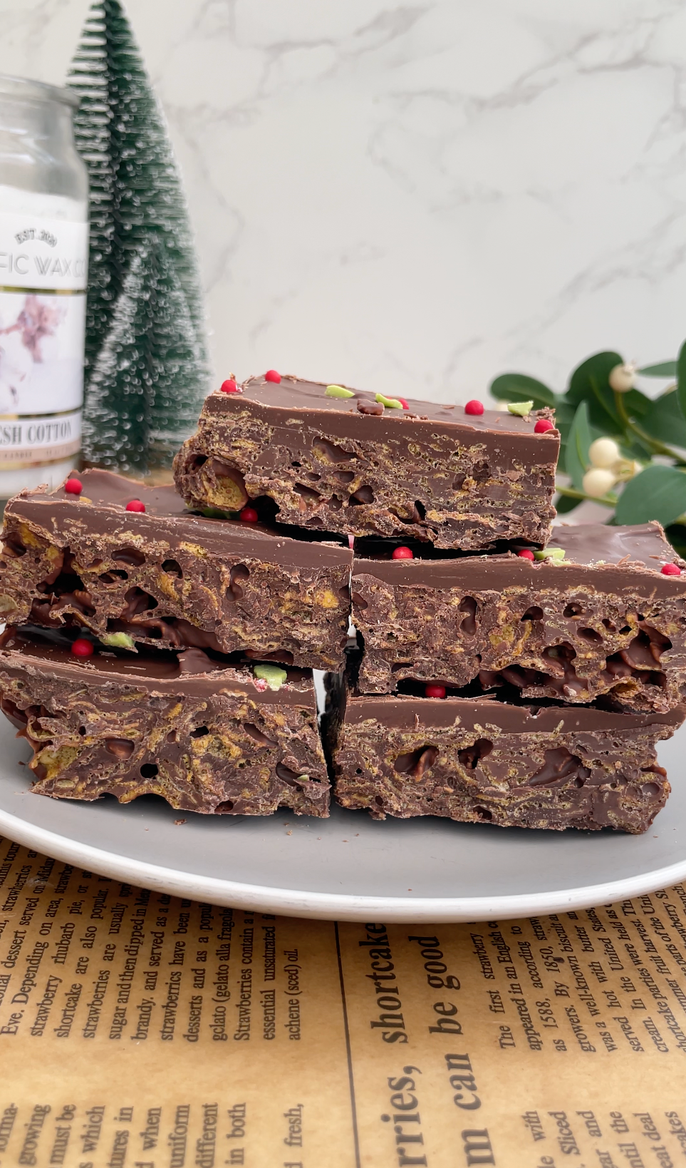 Christmas Cornflake Bars Recipe