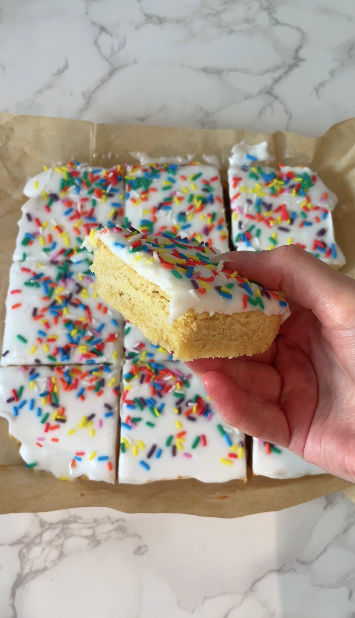 Old School Shortbread Bars Recipe