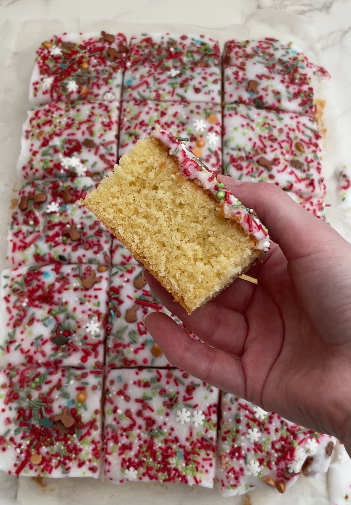 Christmas Old School Cake Recipe