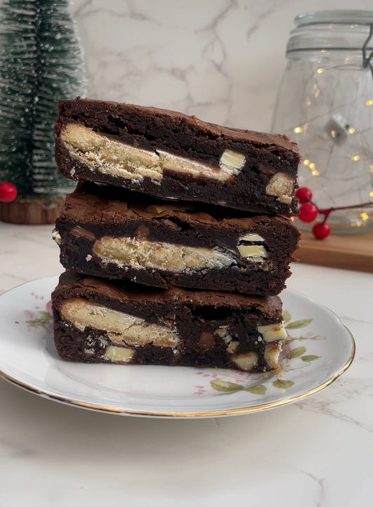 Snowy Fingers Brownies