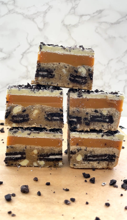 Oreo Millionaire Cookie Bars Recipe