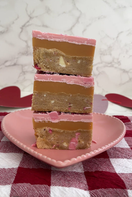 Valentines Millionaire Cookie Bars Recipe