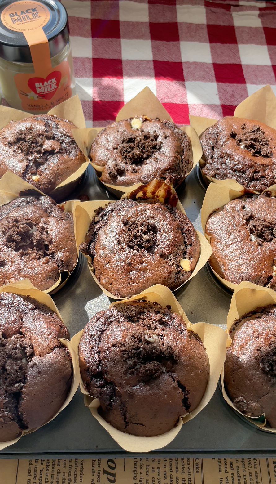 Oreo Cookies and Cream Muffins