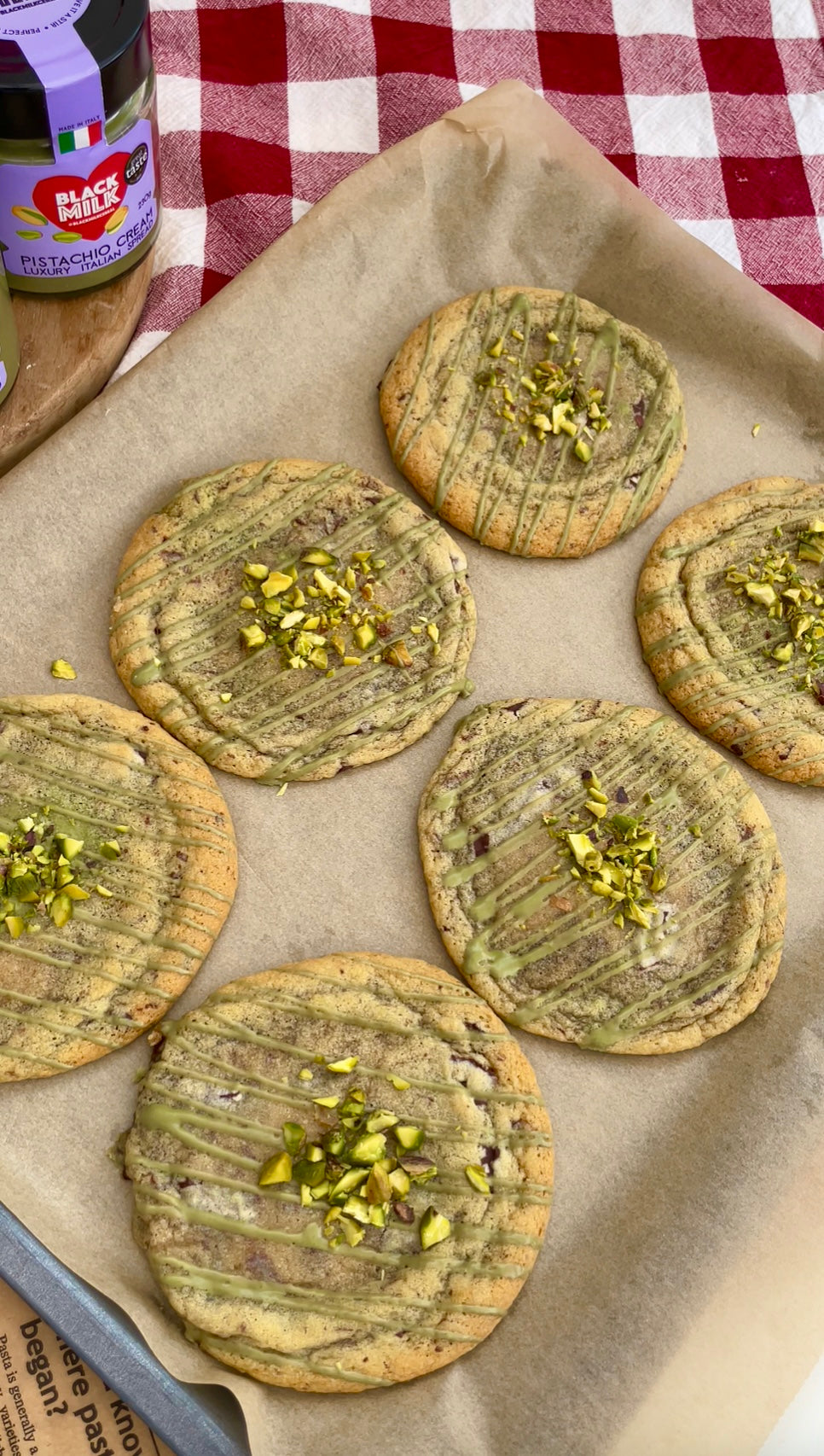 Soft & Chewy Pistachio Cookies Recipe