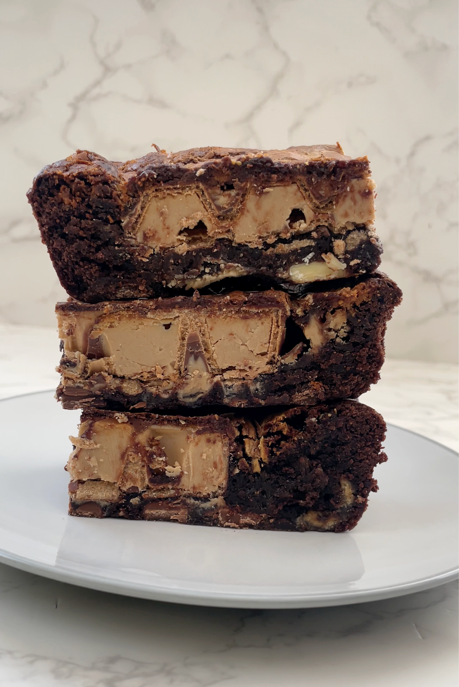Kinder Bueno Brownies Recipe