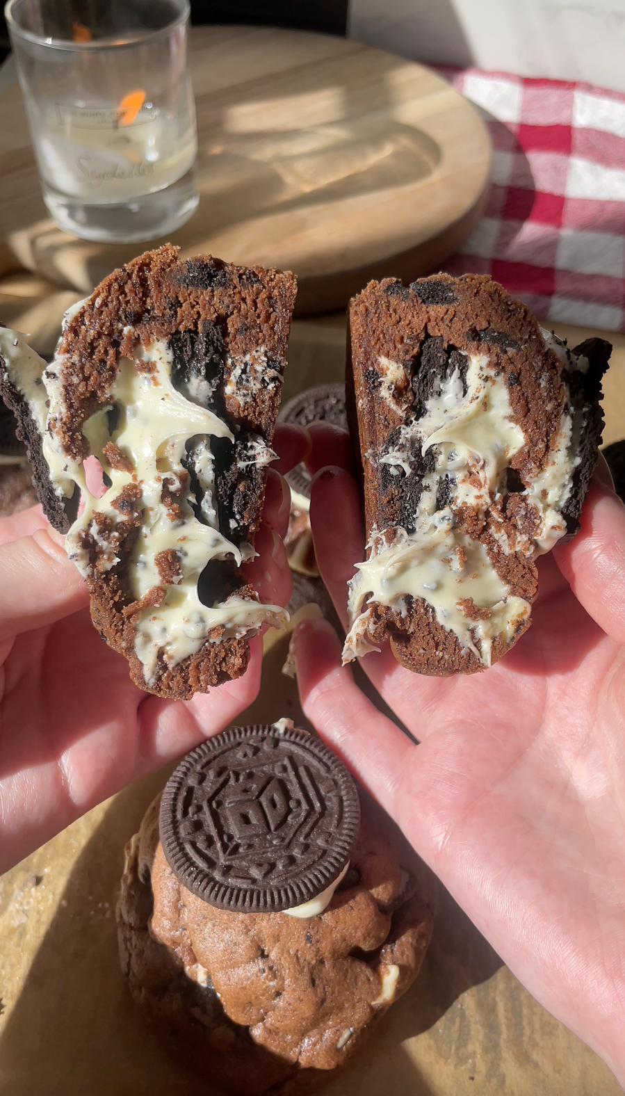 Chocolate Oreo NYC Cookies Recipe