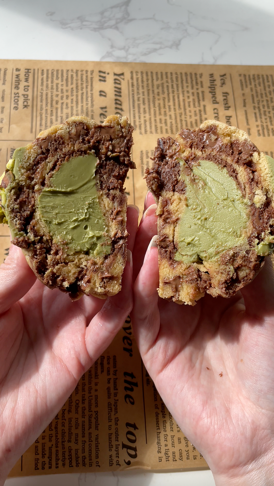 Single Serve Giant Pistachio Cookie Recipe