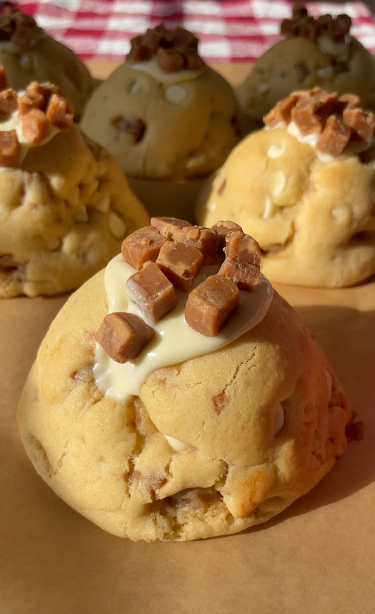 Caramel Stuffed NYC Cookies Recipe