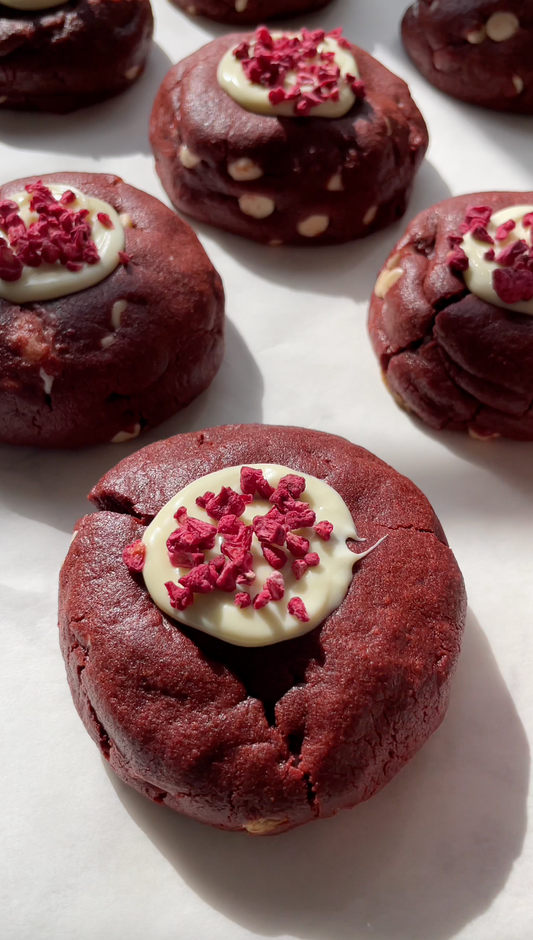 Red Velvet NYC Cookies Recipe