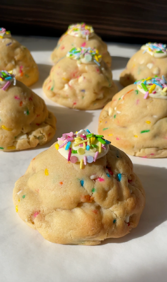 Funfetti NYC Stuffed Cookies Recipe