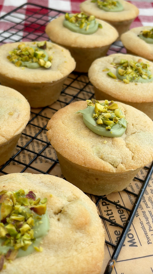 Dubai Chocolate Mini Cookie Pies Recipe