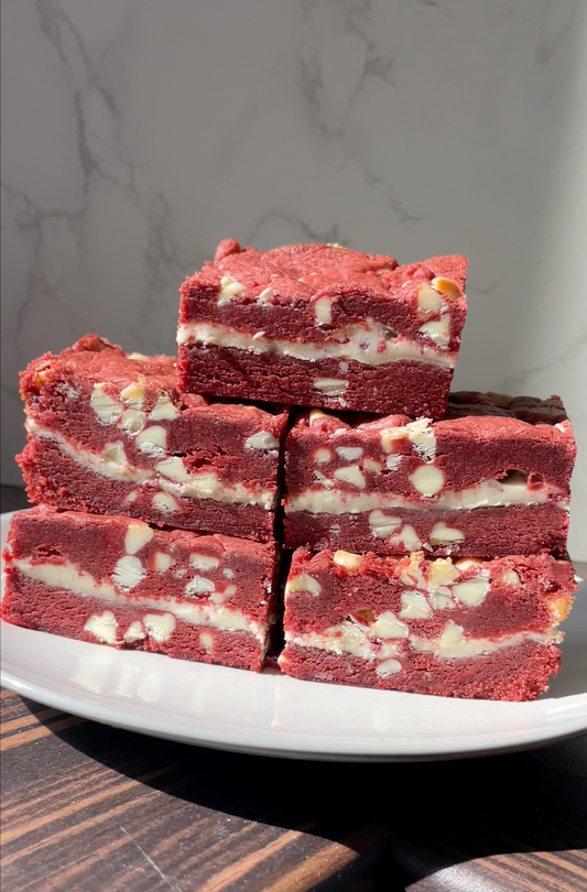 Red Velvet Cookie Bars Recipe