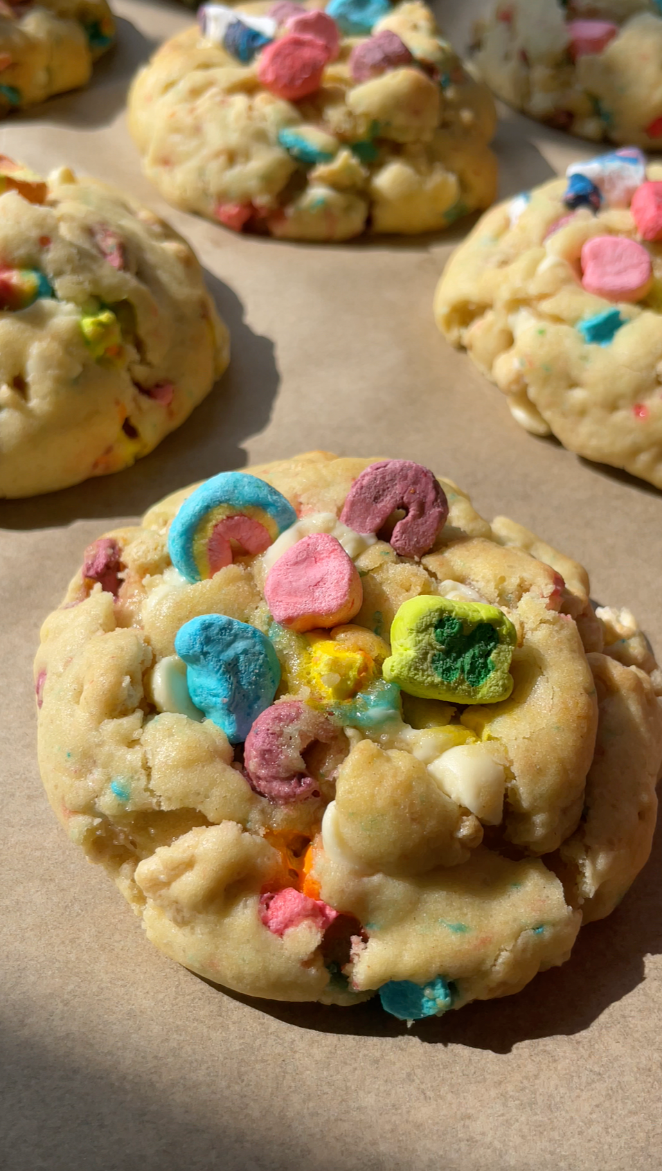 Lucky Charms NYC Cookies Recipe