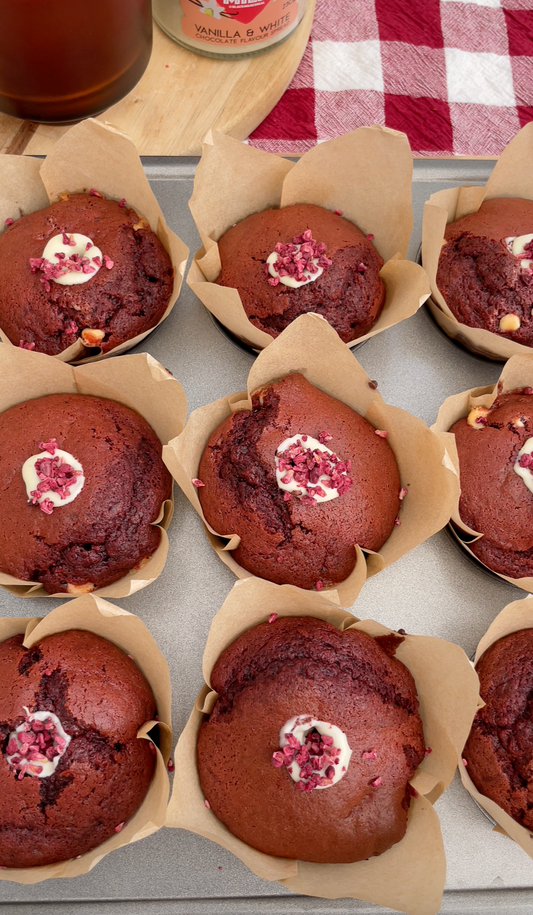 Red Velvet Muffins Recipe