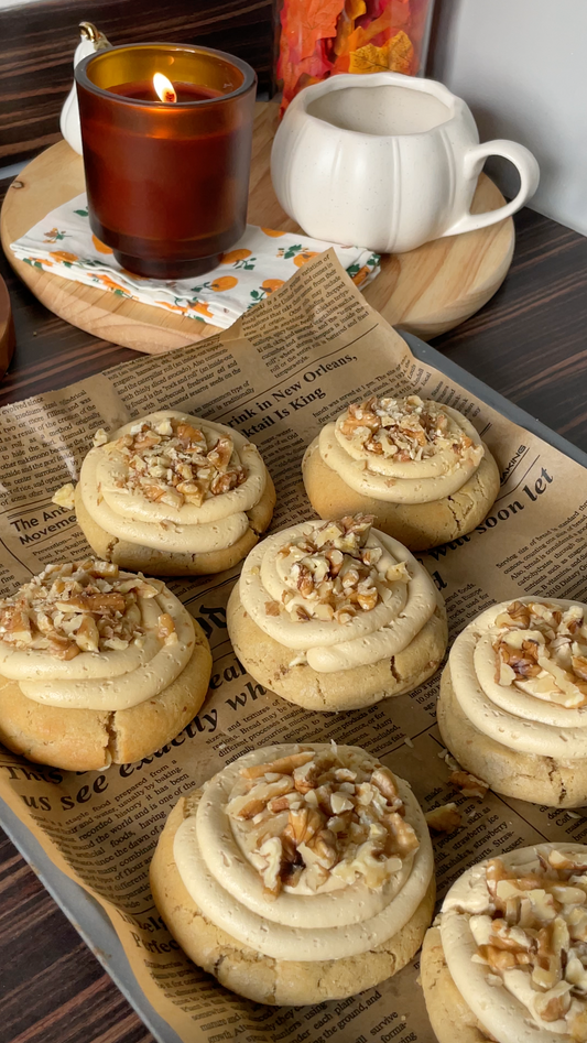 Coffee and Walnut NYC Cookies Recipe
