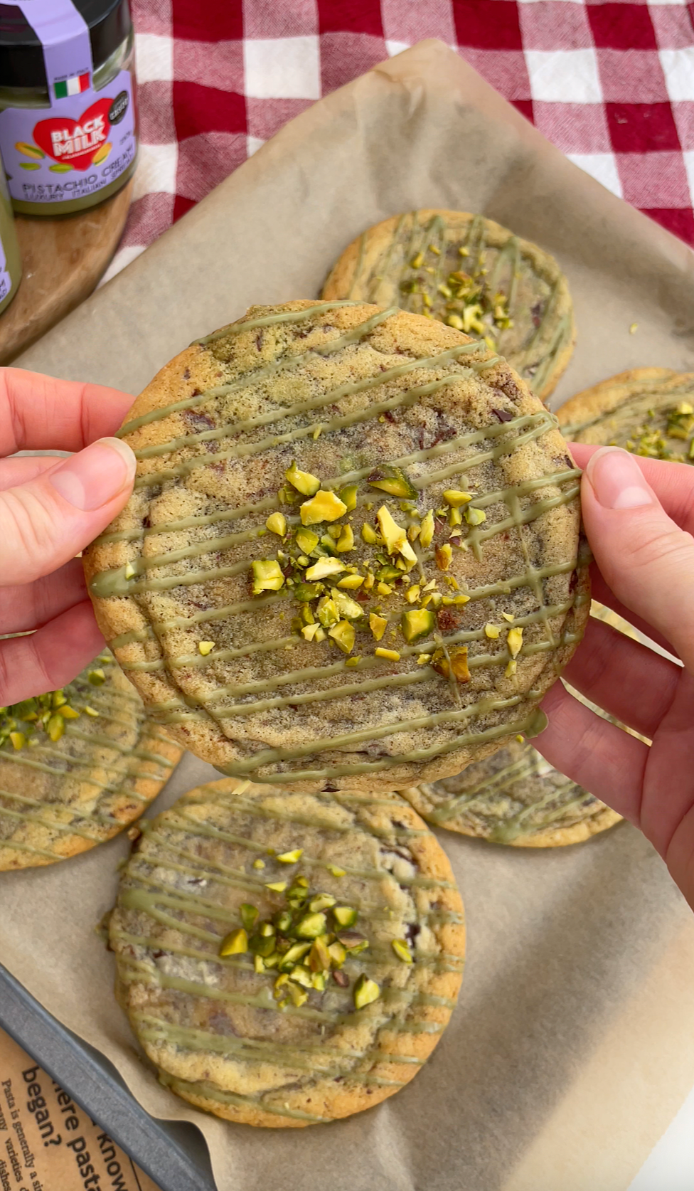 Soft & Chewy Pistachio Cookies Recipe