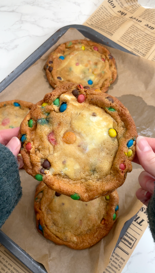 Chewy M&M Cookies Recipe