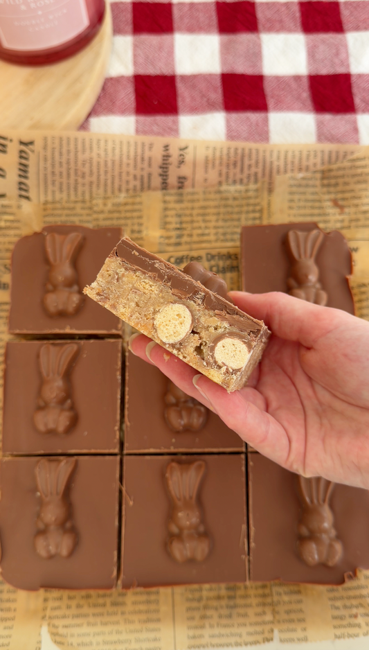 Malteser Bunny No Bake Bars Recipe