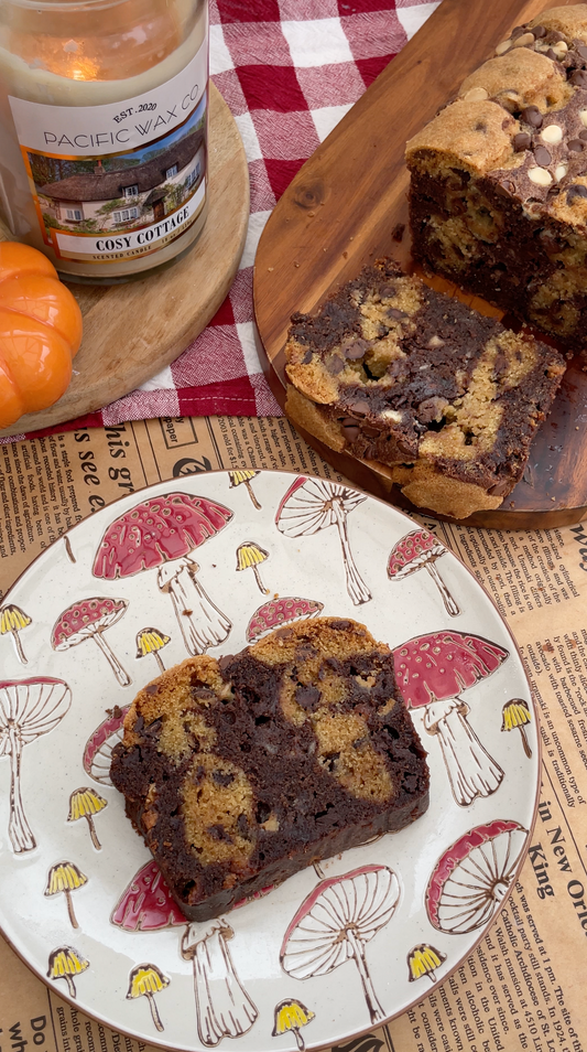 Chocolate Cookie Dough Banana Bread Recipe