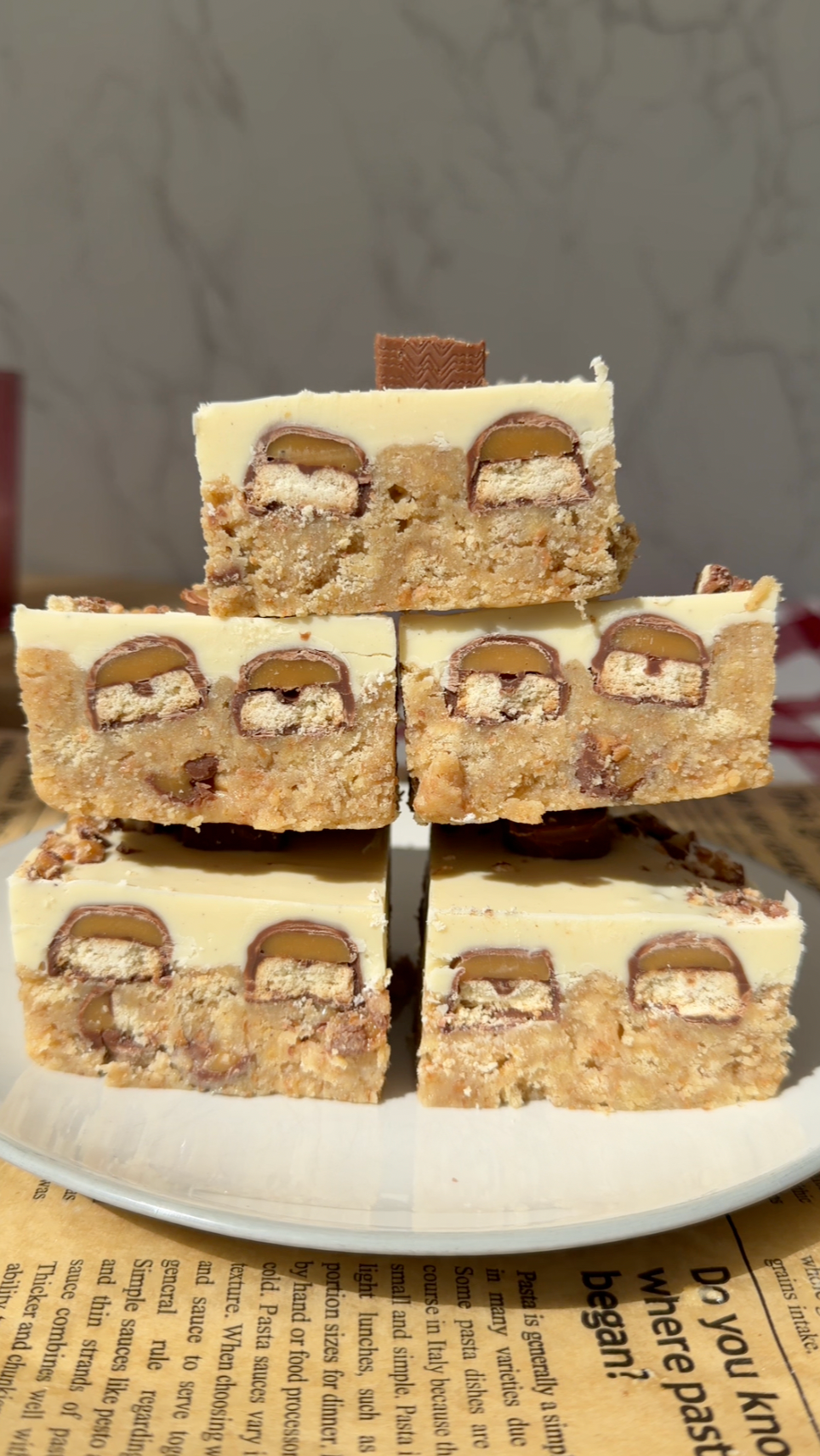 Twix No Bake Bars Recipe