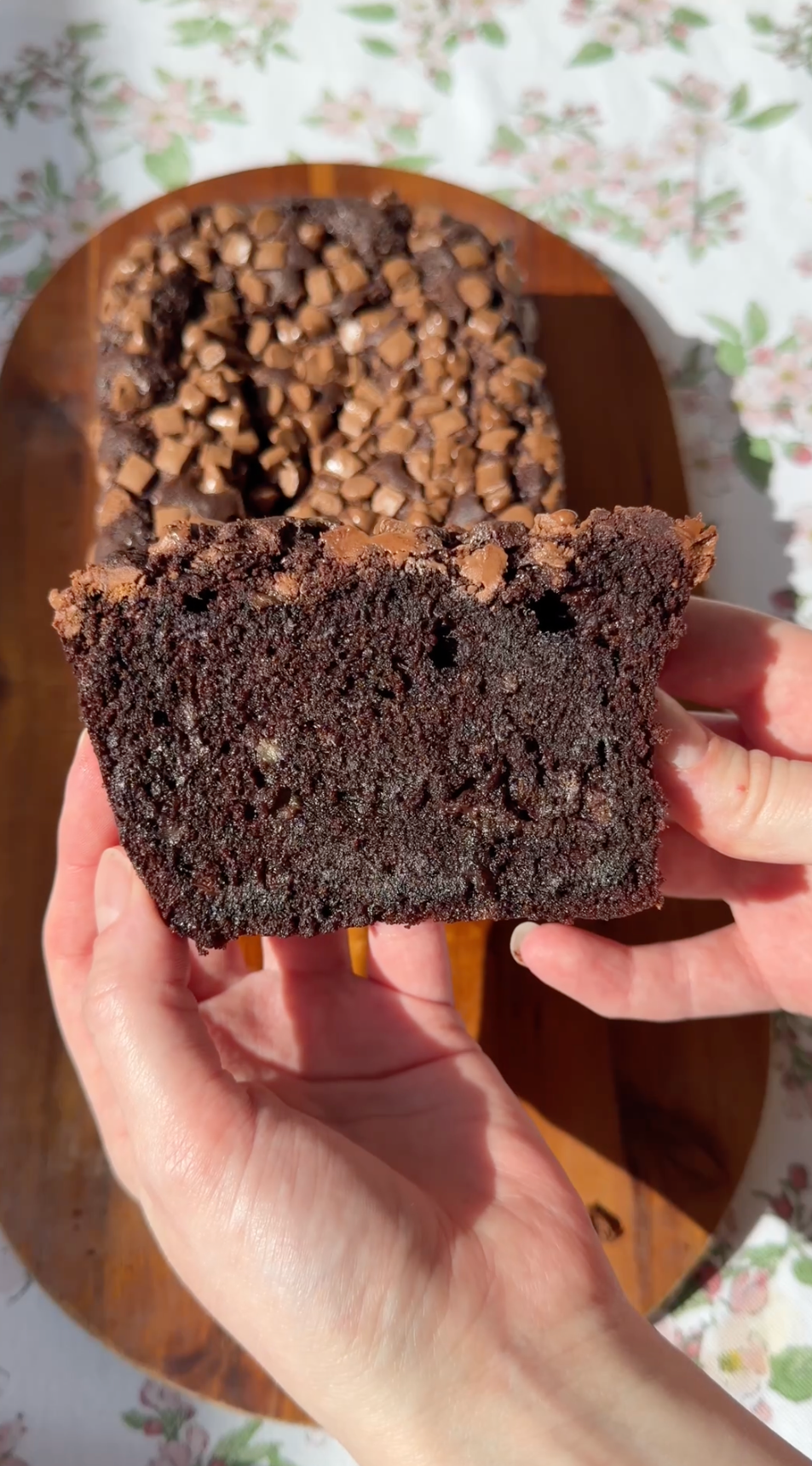 Chocolate Fudge Banana Bread Recipe