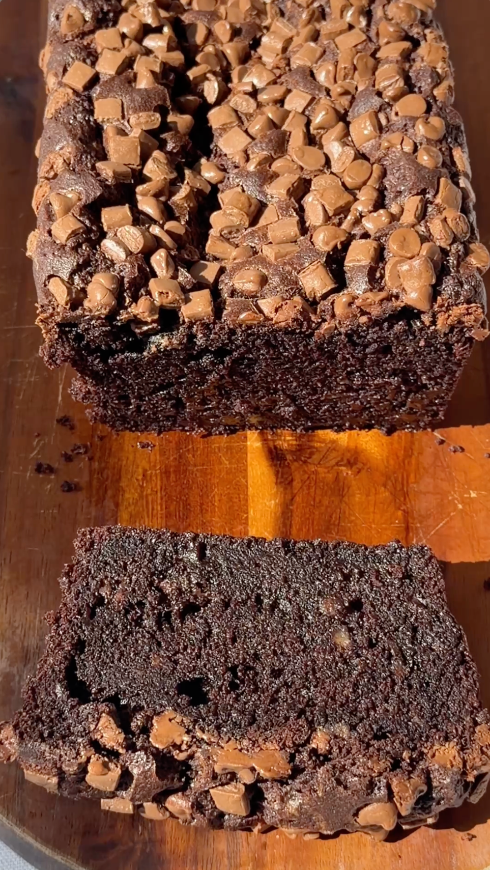 Chocolate Fudge Banana Bread Recipe