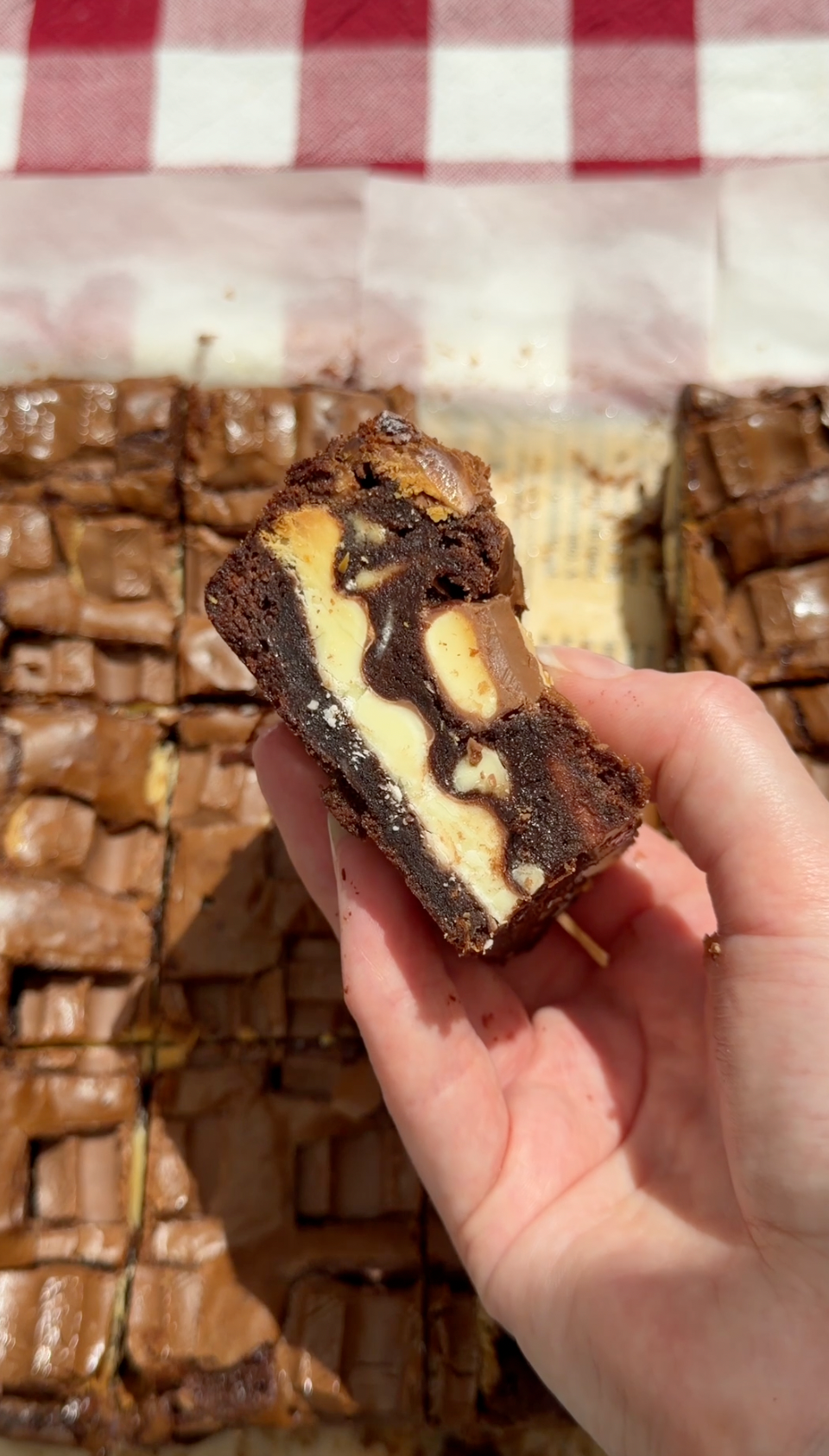 Kinder Brownies Recipe