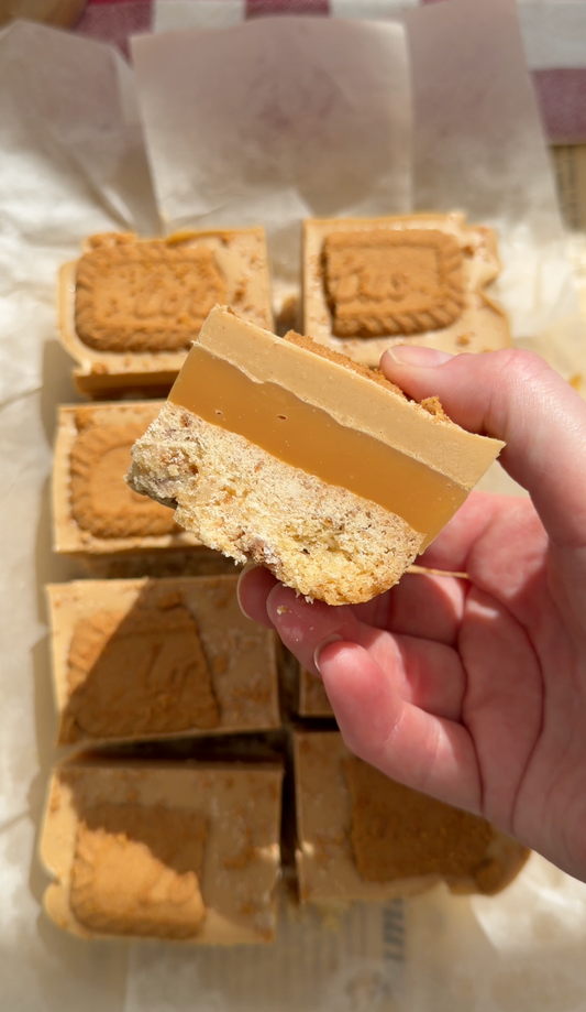 Biscoff Millionaire Shortbreads (Small Batch) Recipe