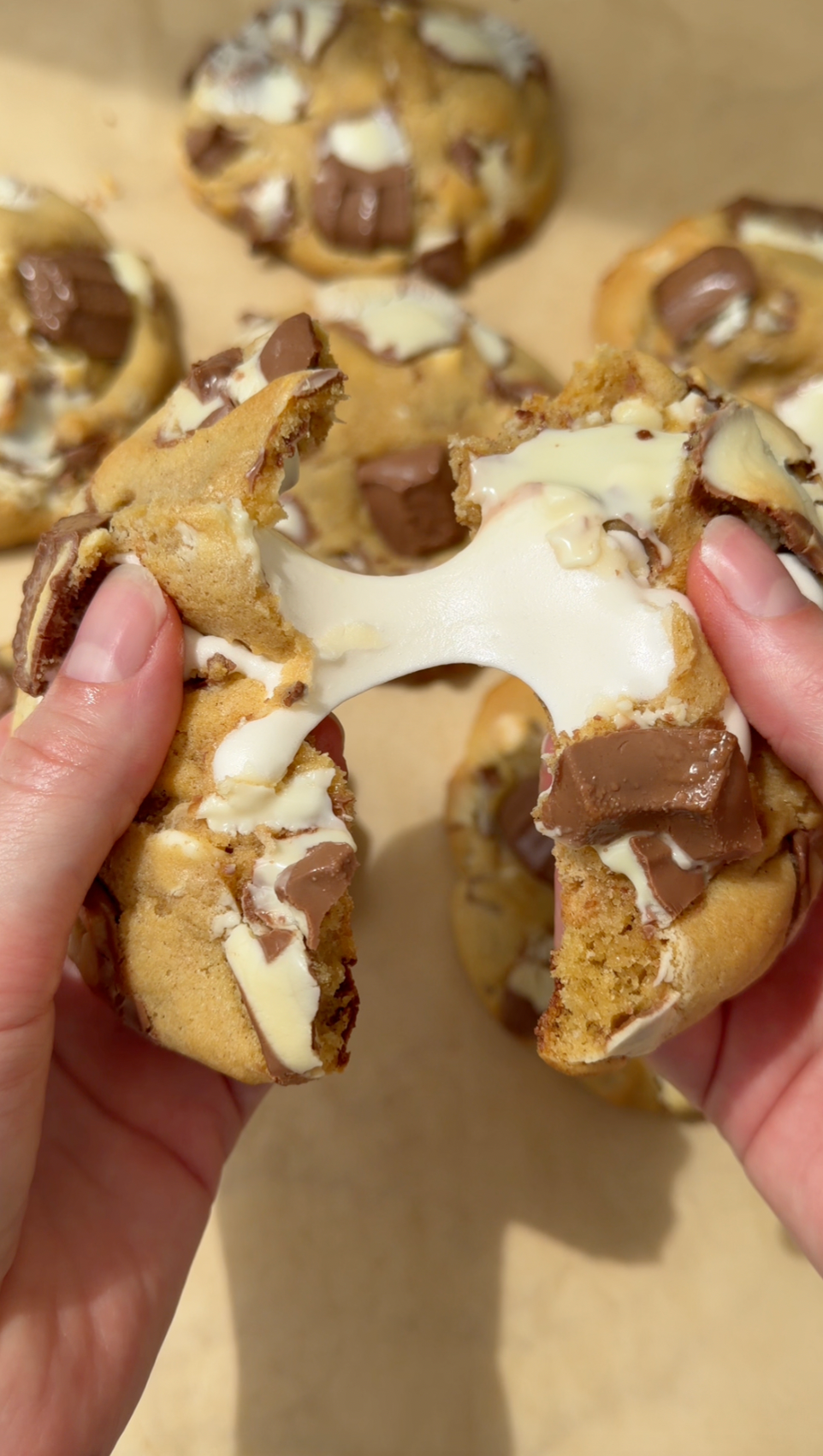 Kinder S'mores NYC Cookies Recipe