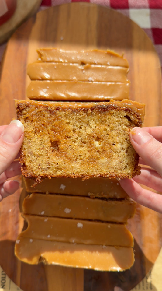 Salted Caramel Banana Bread Recipe
