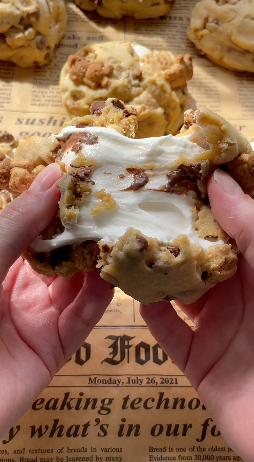 Teddy Graham Smores NYC Cookies Recipe