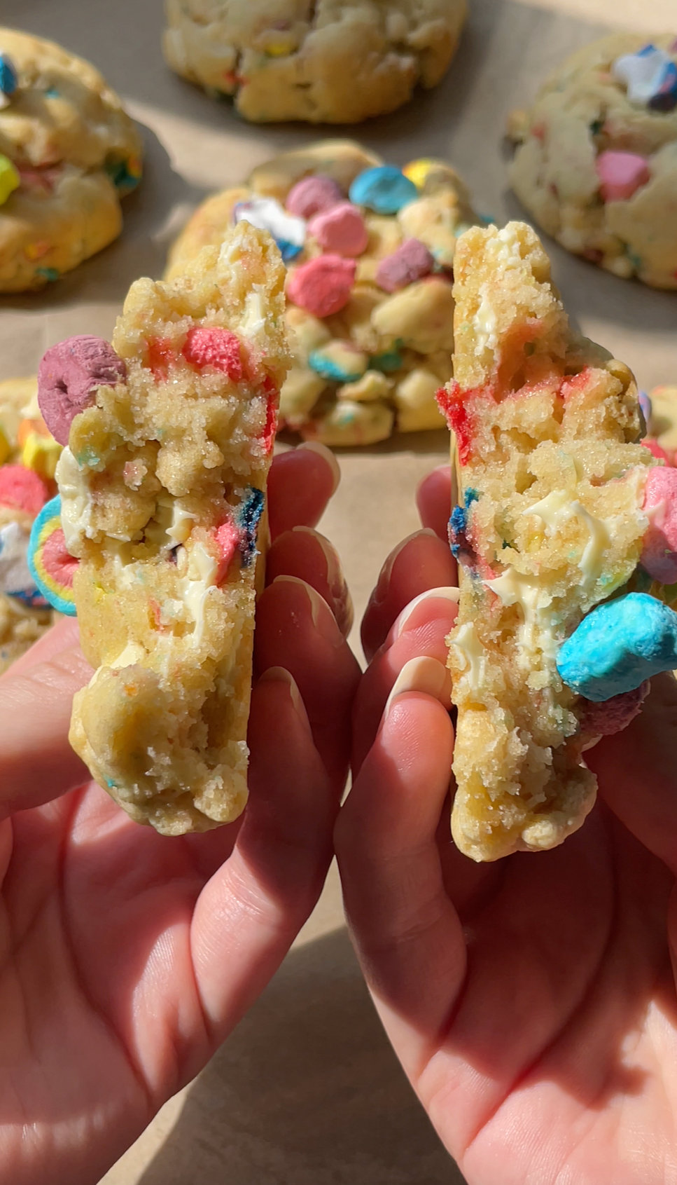 Lucky Charms NYC Cookies Recipe