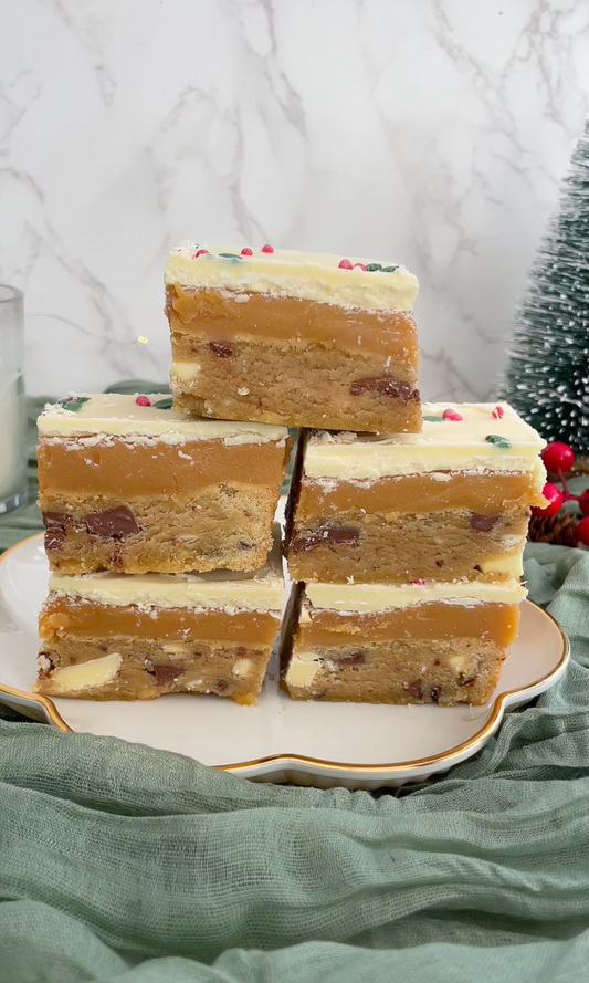 Christmas Millionaire Cookie Bars Recipe