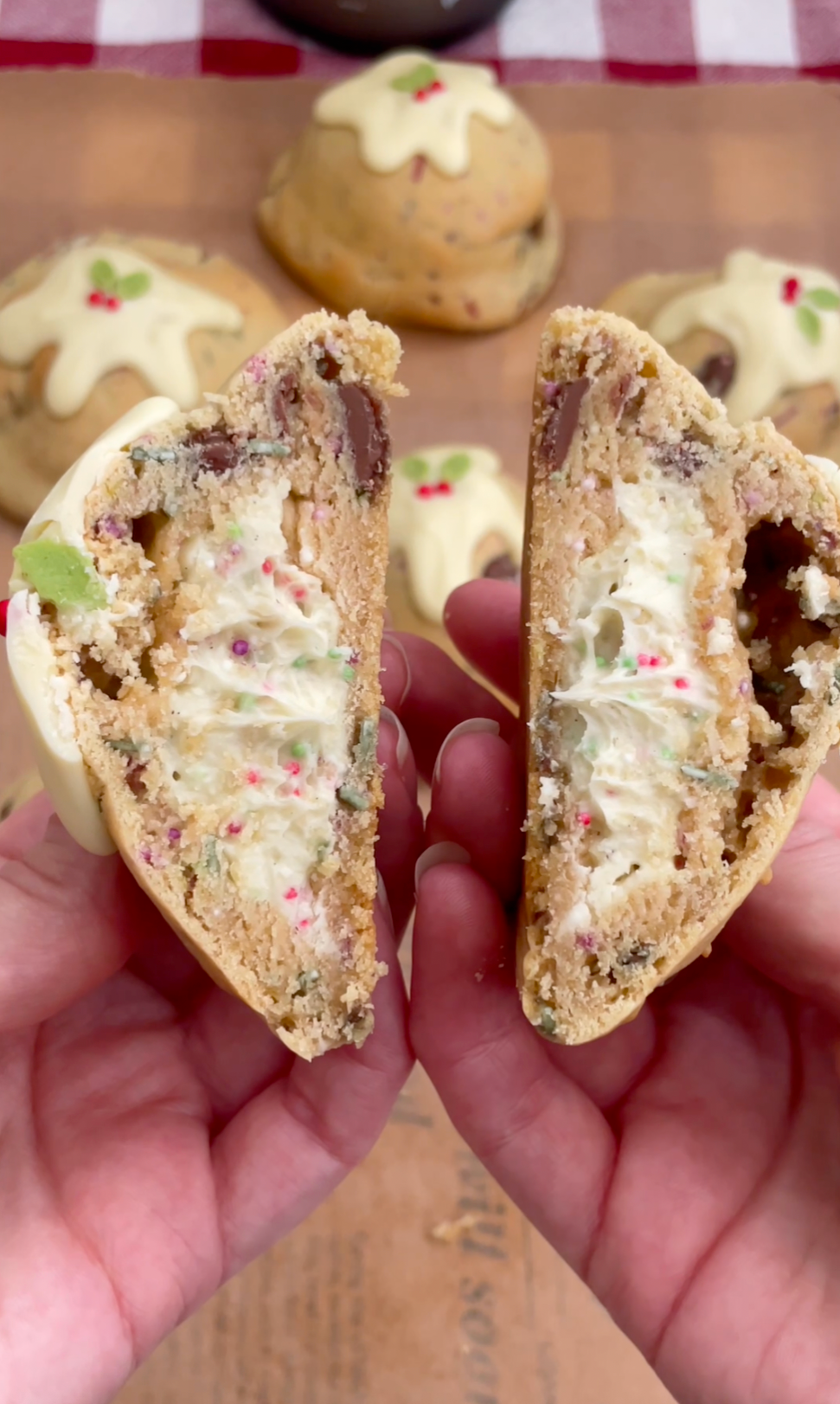 Christmas NYC Stuffed Cookies Recipe