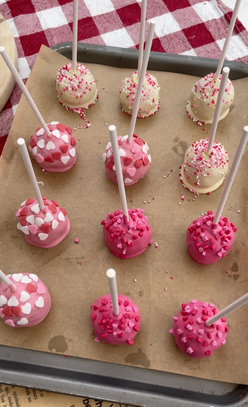 Valentines Cake Pops Recipe