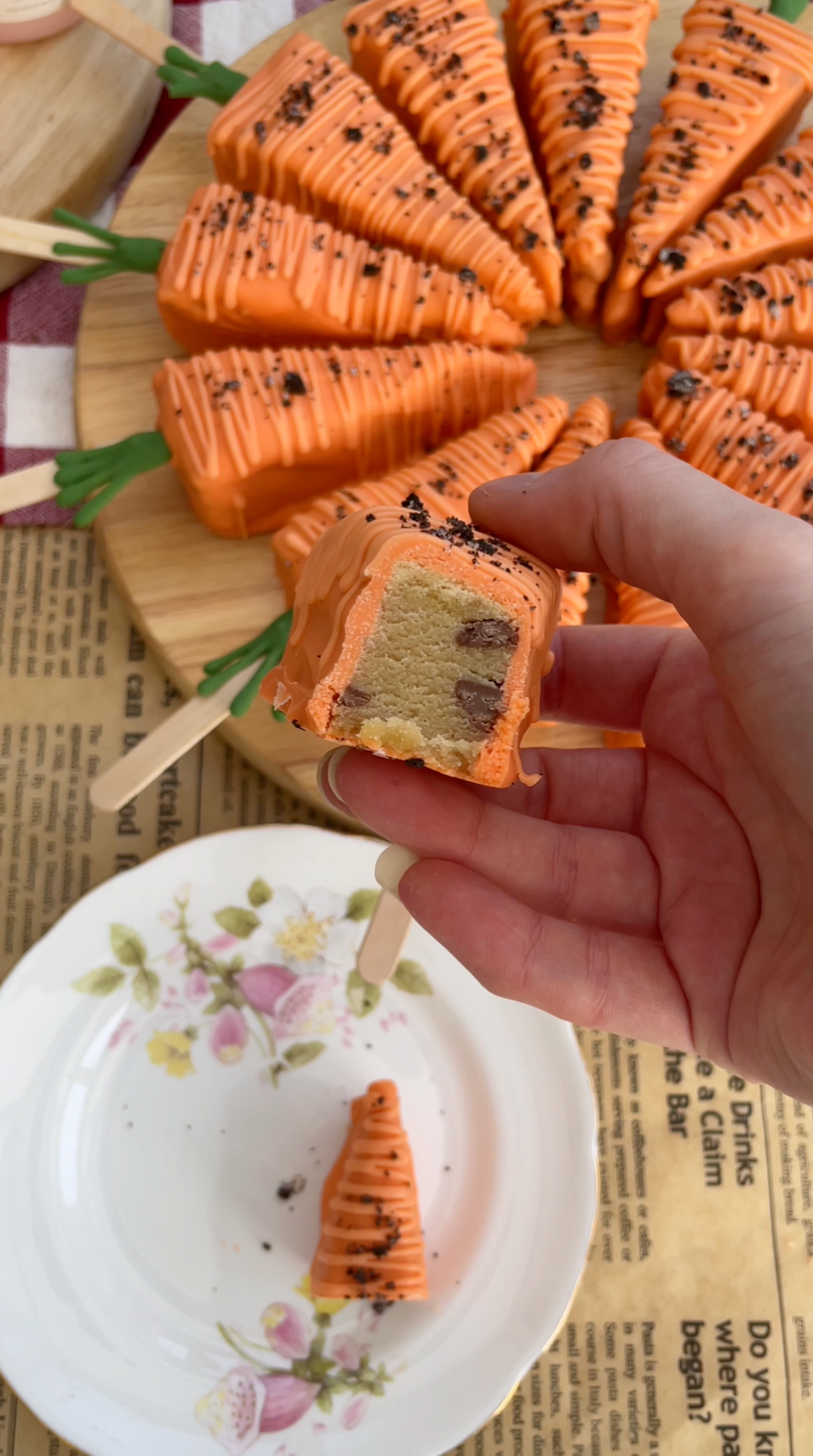 Easter Carrot Cookie Bars Recipe