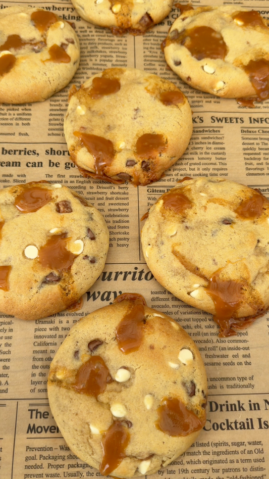 Salted Caramel Banana Bread NYC Cookies Recipe