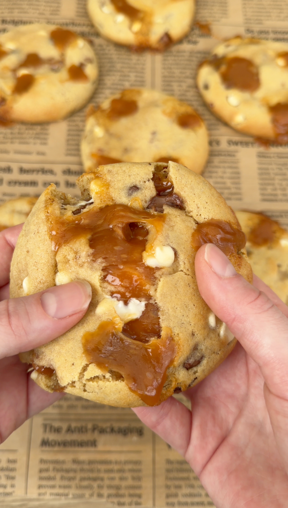 Salted Caramel Banana Bread NYC Cookies Recipe