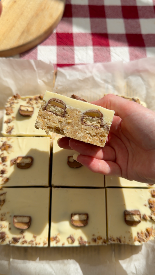 Twix No Bake Bars Recipe