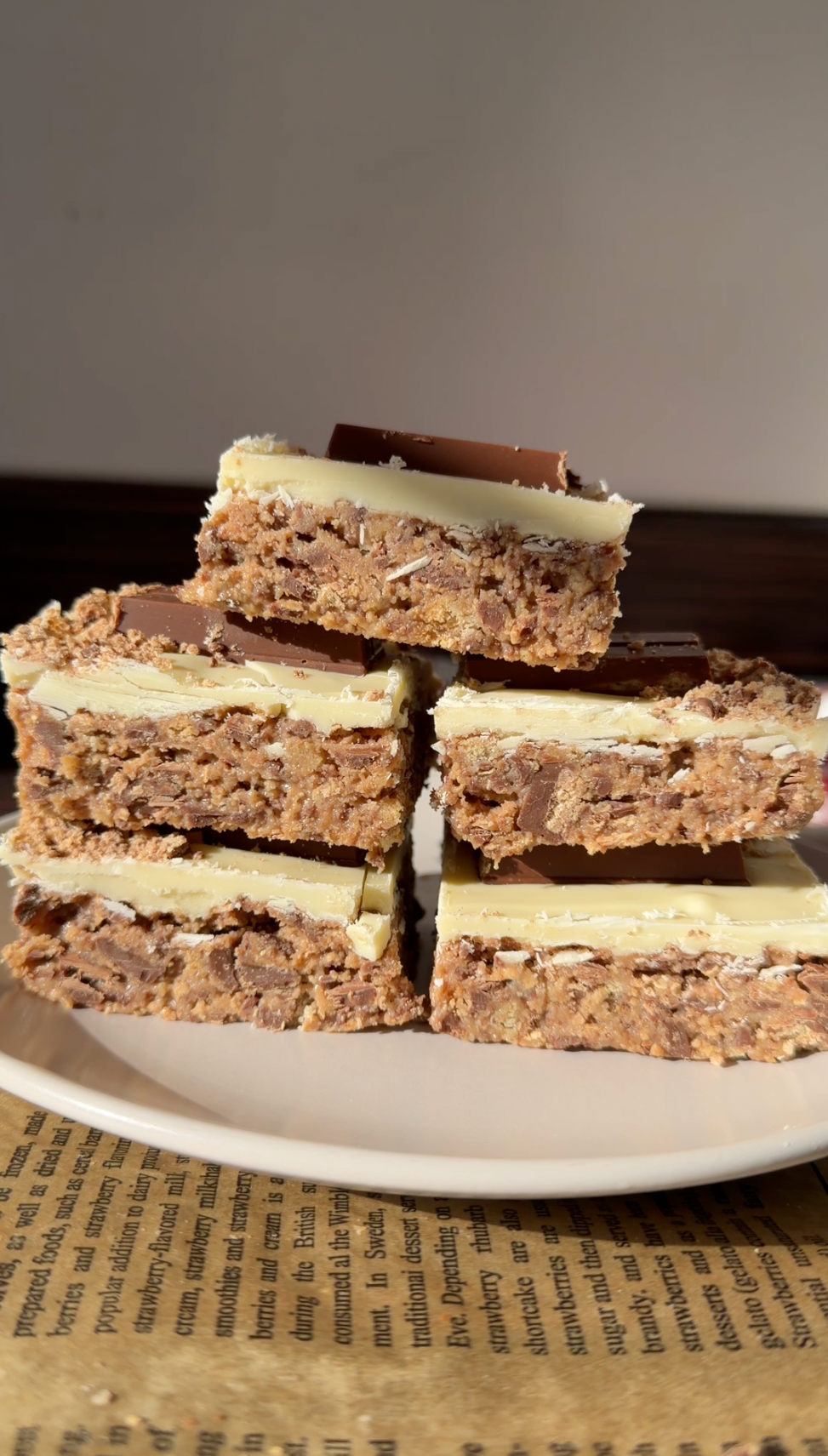 KitKat No Bake Bars Recipe