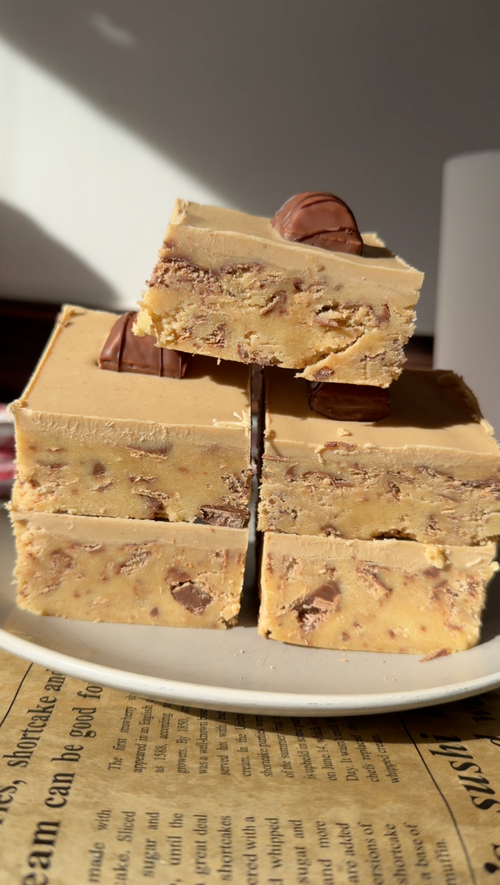 Kinder Bueno Cookie Dough Bars Recipe