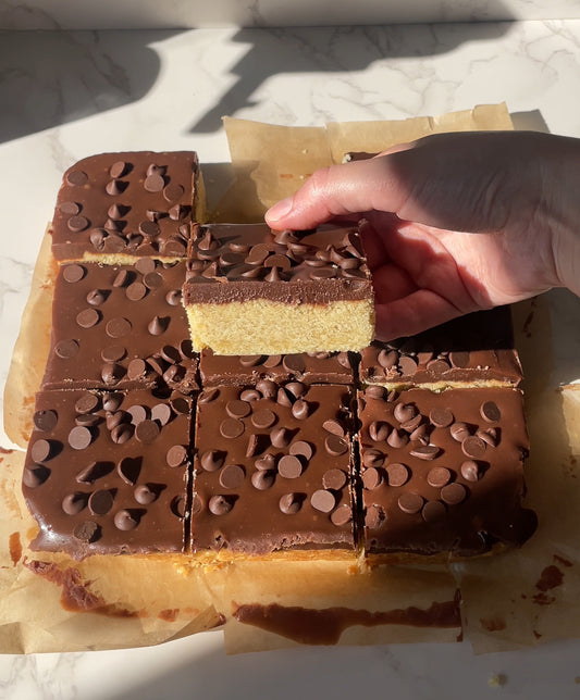 Chocolate Shortbread Bars Recipe