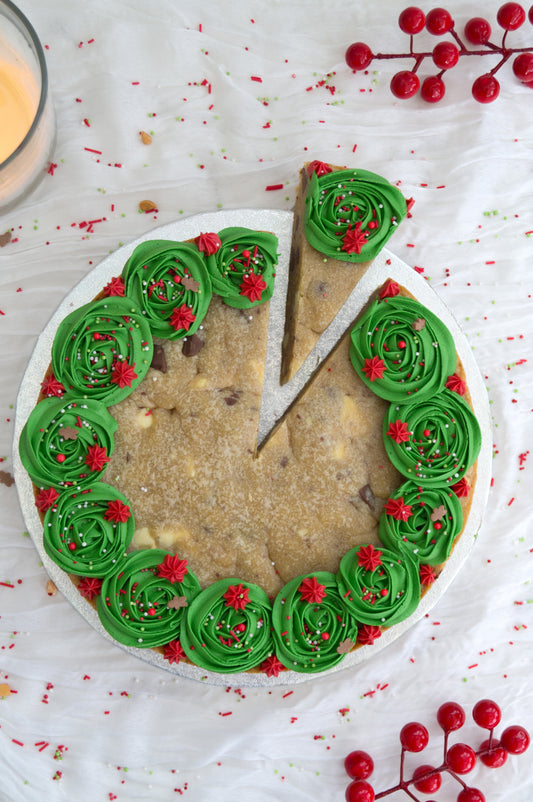 Christmas Cookie Pie Wreath Recipe